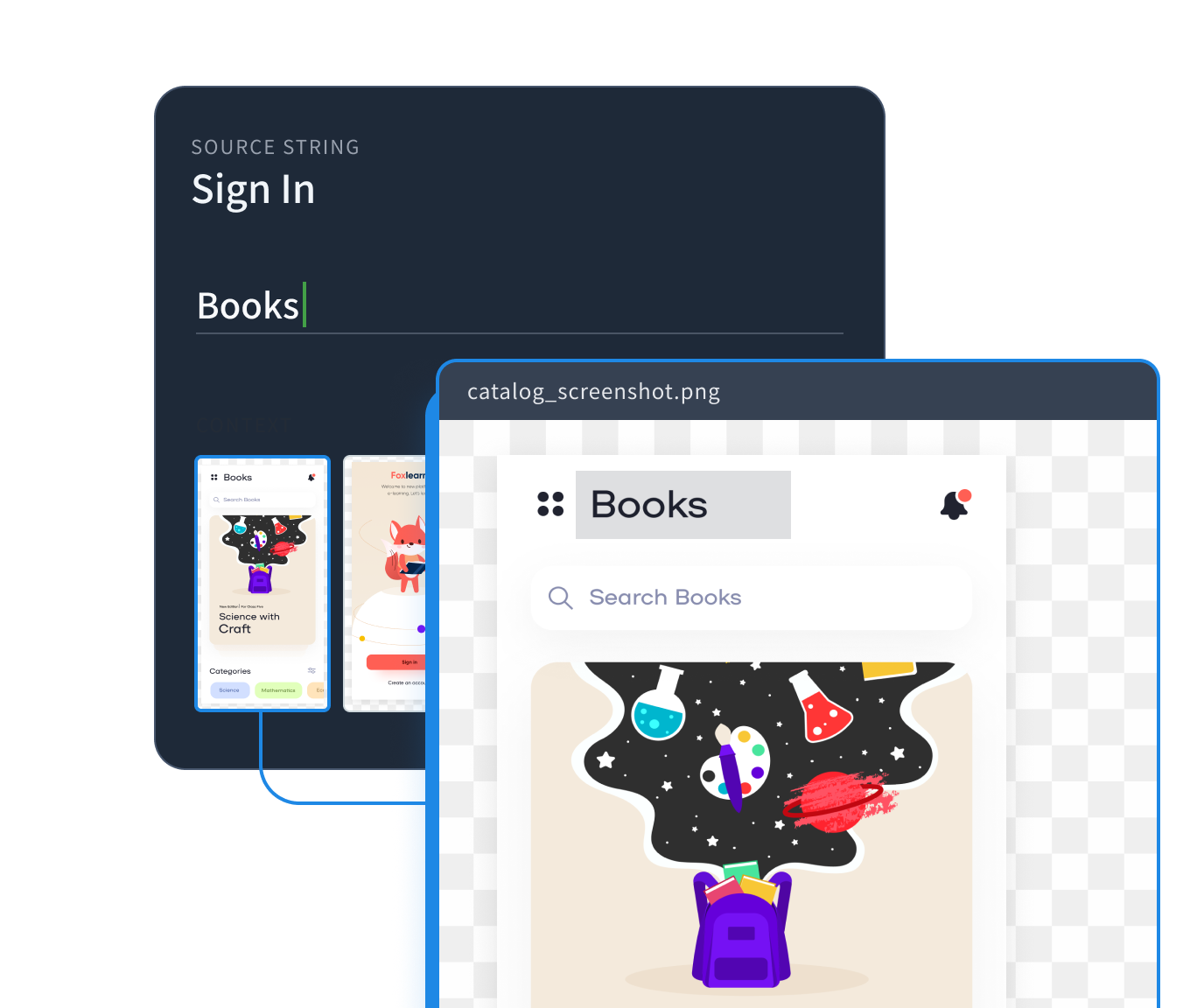 Screenshots Integration Visual